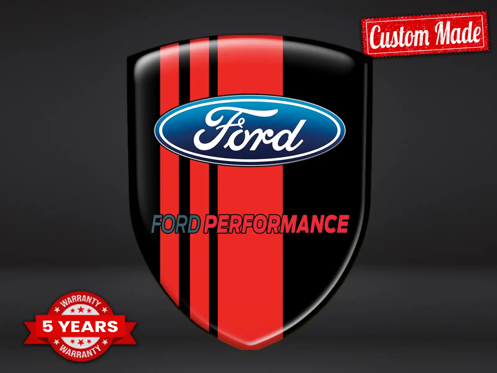 Ford Arrière Auto Tuning Étoile Minimaliste